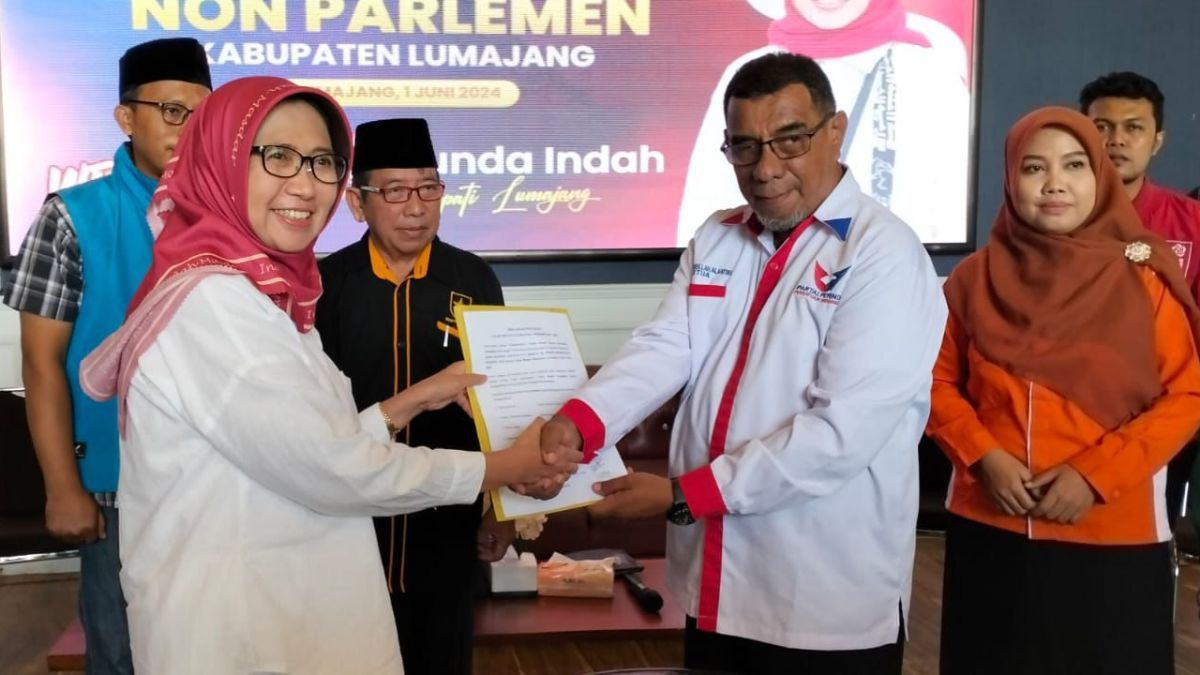 Pilkada 2024, Mantan Waki Bupati Indah Amperawati Didukung 8 Parpol Jadi Bakal Calon Bupati Lumajang