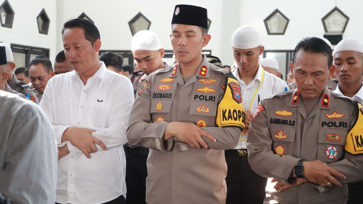 Polwan Bakar Suami yang Anggota Polri di Mojokerto sampai Tewas, Polisi Gelar Salat Gaib