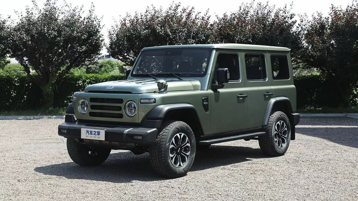 SUV China ini menggabungkan elemen dari Hardtop, Jeep, dan Land Rover.