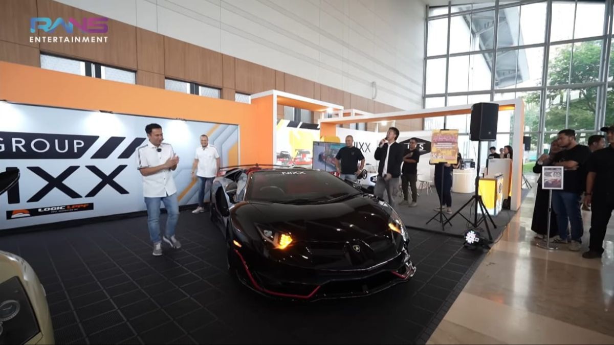 Penampakan Terbaru Mobil Lamborghini Raffi Ahmad Usai Modifikasi, Kado Ultah Istimewa dari Kerabat