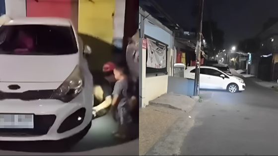 Mobil yang Parkir Sembarangan dan Blokade Jalan, Akhirnya Rodanya Dibuat Kempis sebagai Balasannya karena Tidak Memiliki Otak!