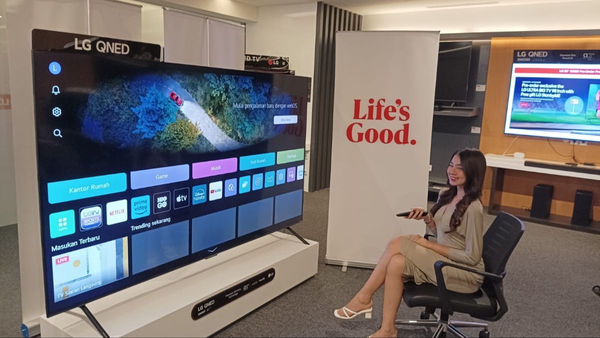 LG Rilis TV Premium 98 Inci di Indonesia, Ini Keunggulannya