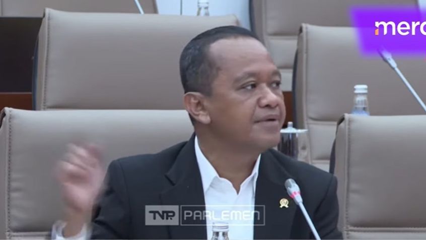 VIDEO: Bahlil Ngegas di DPR Kecewa Anggaran Turun 