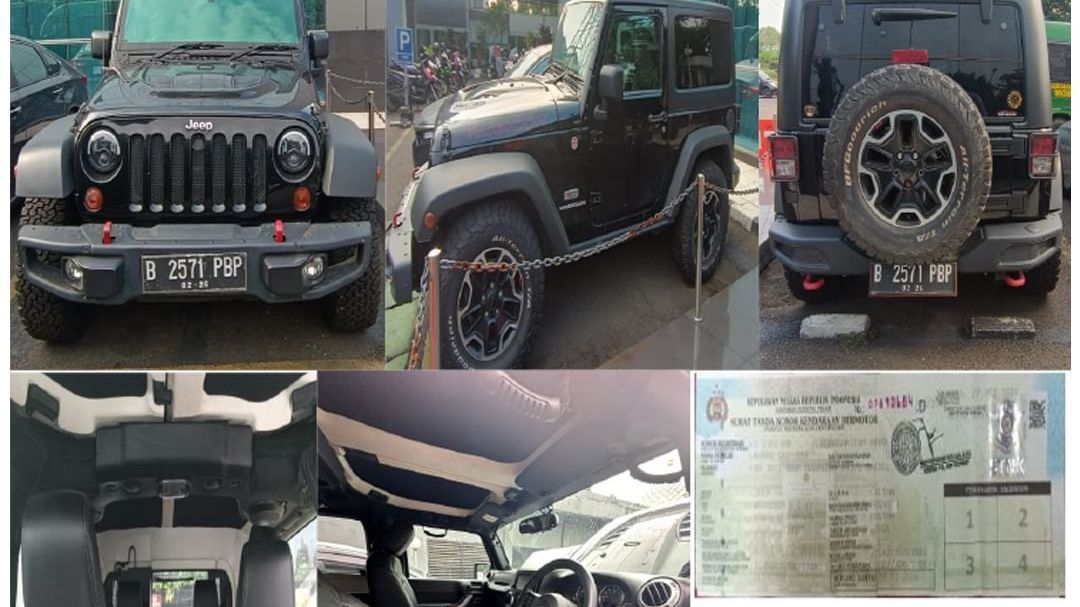 Mobil Rubicon Mario Dandy Laku Rp725 Juta, Uang untuk David Ozora