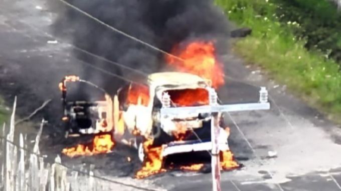 KKB Tembak Mati Sopir di Paniai, Korban dan Mobil Dibakar