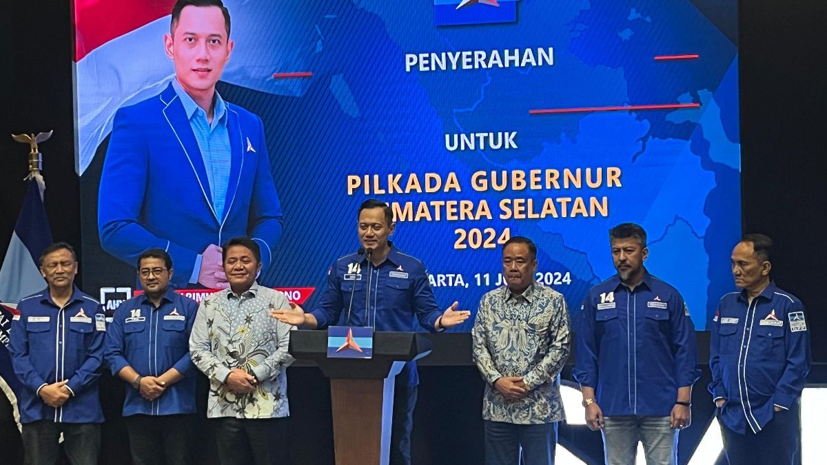 Demokrat Dukung Herman Deru dan Cik Ujang di Pilgub Sumsel 2024