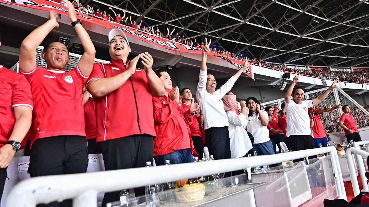 VIDEO: Jokowi Bangga Lihat Permainan Timnas Garuda Kualifikasi Piala Dunia, Ini Sejarah!