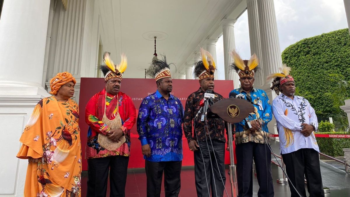 Temui Jokowi, Majelis Rakyat Papua Minta Istana Negara Dibangun di Papua