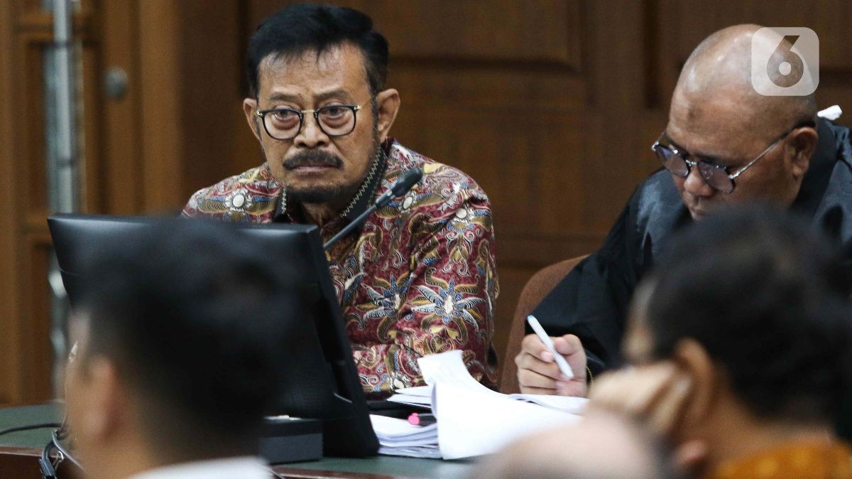 Blak-blakan di Sidang, SYL Merasa Dituduh Anak Buah Memeras di Kementan