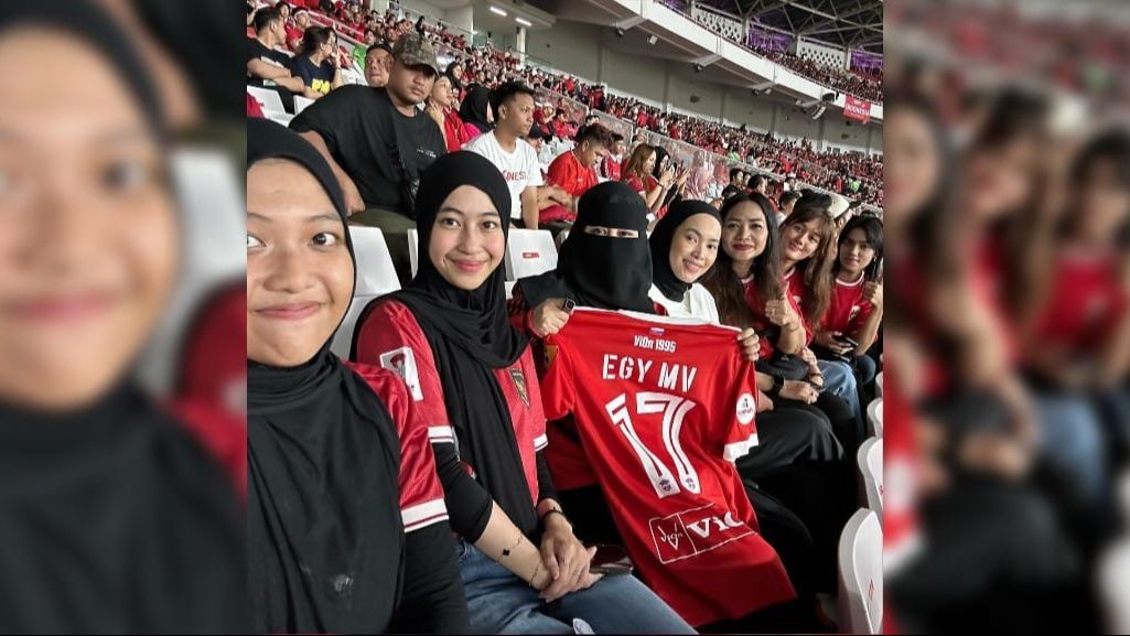 Momen Ummi Pipik Datang ke Stadion GBK saat Laga Laga Timnas Melawan Filipina, Beri Dukungan untuk Sang Menantu