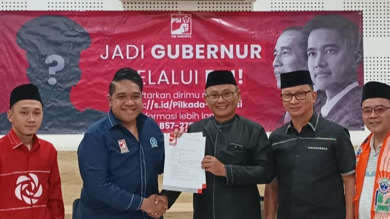 Ketua FBR Lutfi Hakim Daftar Bakal Cagub Jakarta 2024 dari PSI