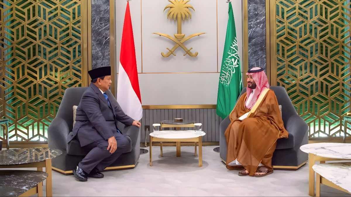 Bertemu Pangeran MBS di Arab Saudi, Prabowo Bahas Situasi Palestina