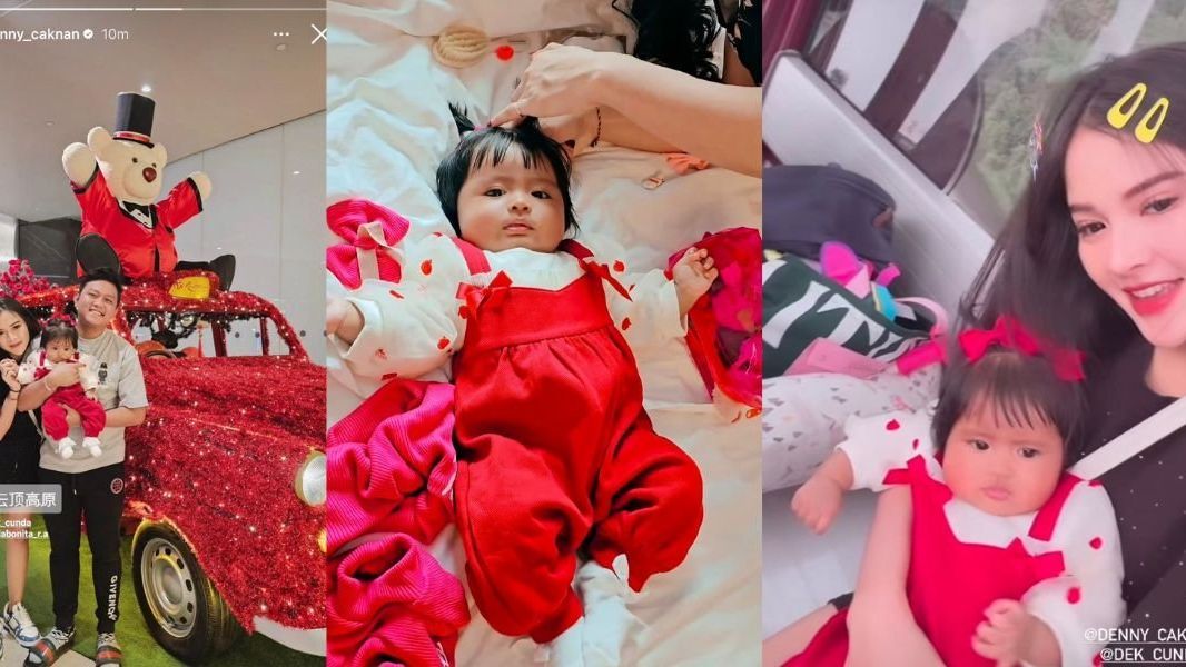 Keponakan Online Kesayangan Netizen, Ini 7 Potret dek Cunda anak Denny Caknan & Bella Bonita Cosplay Jadi Barbie