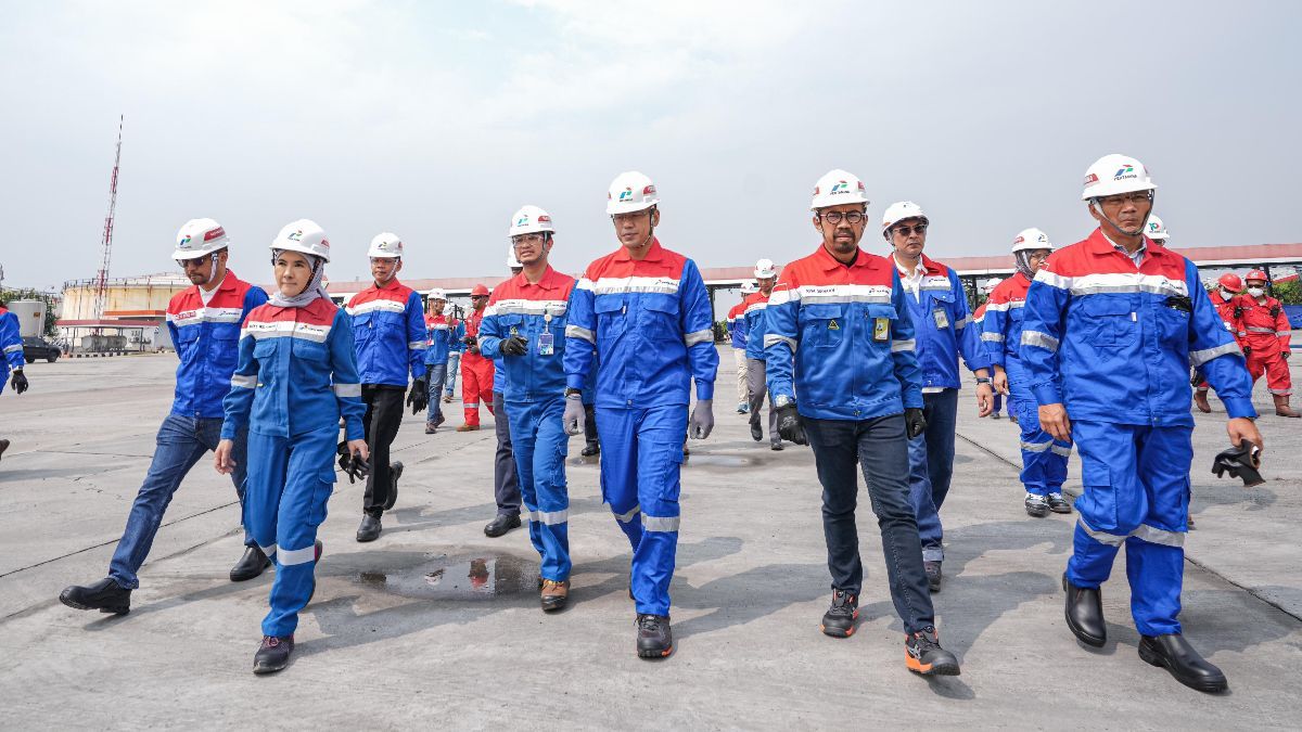 Komut dan Dirut Pertamina Sambangi TBBM Plumpang: Stok BBM-LPG Aman saat Idul Adha