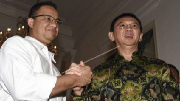 Begini Reaksi Anies Baswedan Ditanya soal Lampu Hijau Jokowi ke Ridwan Kamil Maju Pilgub DKI