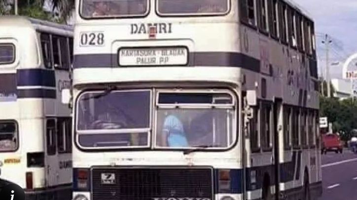 10 Potret Bus Jadul Damri, Desainnya Klasik Banget Tapi Simpan Banyak Kenangan