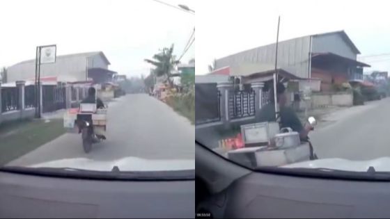 Pemotor Tak Beradab, Lampu Sein ke Kiri tapi Malah Belok ke Arah yang Berlawanan!