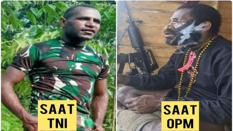 Kogabwilhan III Tembak Mati Desertir TNI Gabung OPM Kuasai Distrik Bibida Paniai Papua