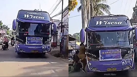 Gebrak Pintu Bus, Guru SD Protes Keras Penggunaan Klakson Basuri