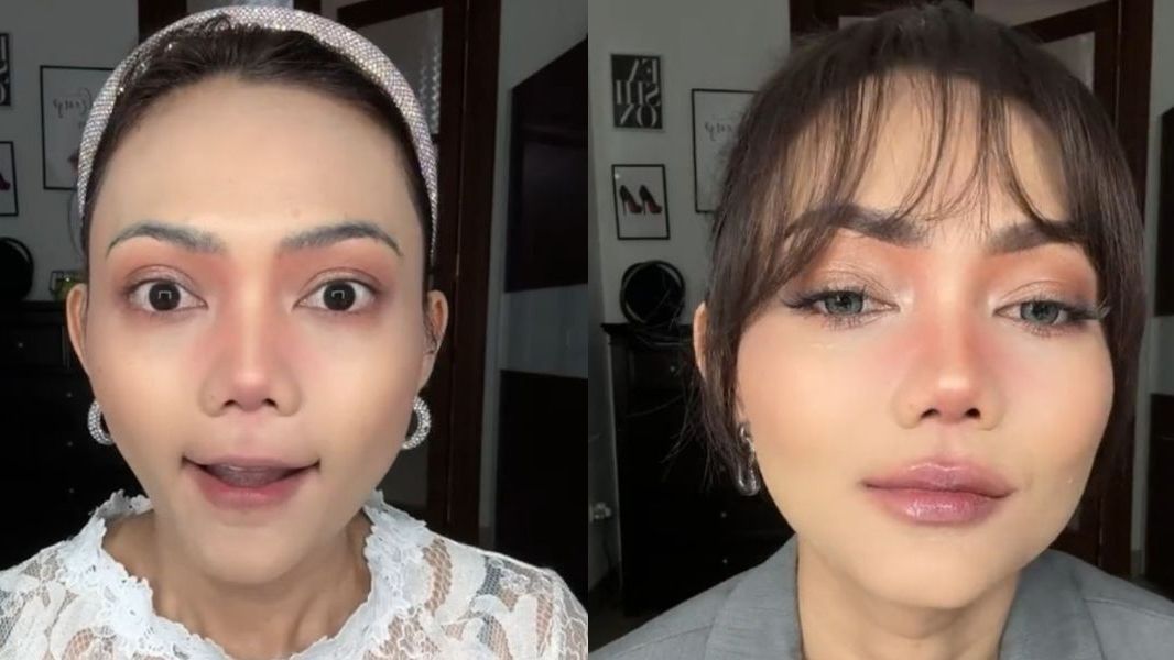 Harga Cushion di Bawah Rp100 Ribuan, Ini Cara Rina Nose Rias Wajahnya Jadi Korean Look