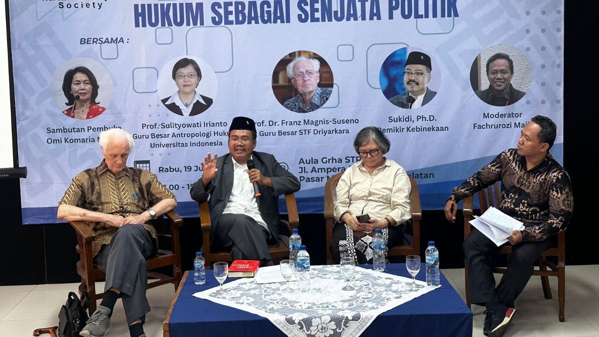 Romo Magnis: Ada Kesan Hukum Jadi Alat Bungkam