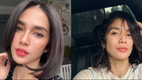 7 Potret Selfie Ussy Sulistiawaty dengan Gaya Rambut Pendek yang Memikat di Usia 42 Tahun