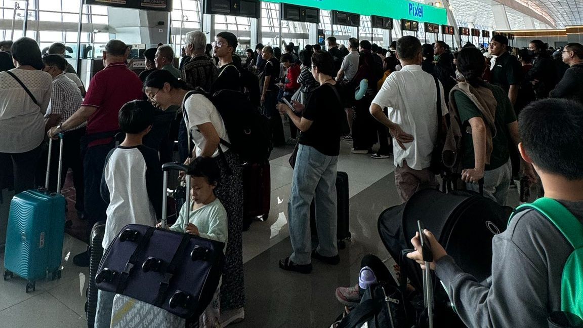 Antrean Penumpang Internasional Mengular di Bandara Soekarno-Hatta, Ini Penjelasan Imigrasi