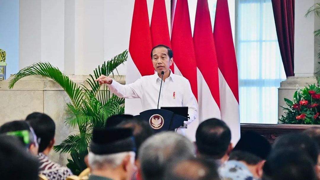 VIDEO: Detik-Detik Presiden Jokowi Umumkan Kedatangan Ancaman Panjang Mulai Juli