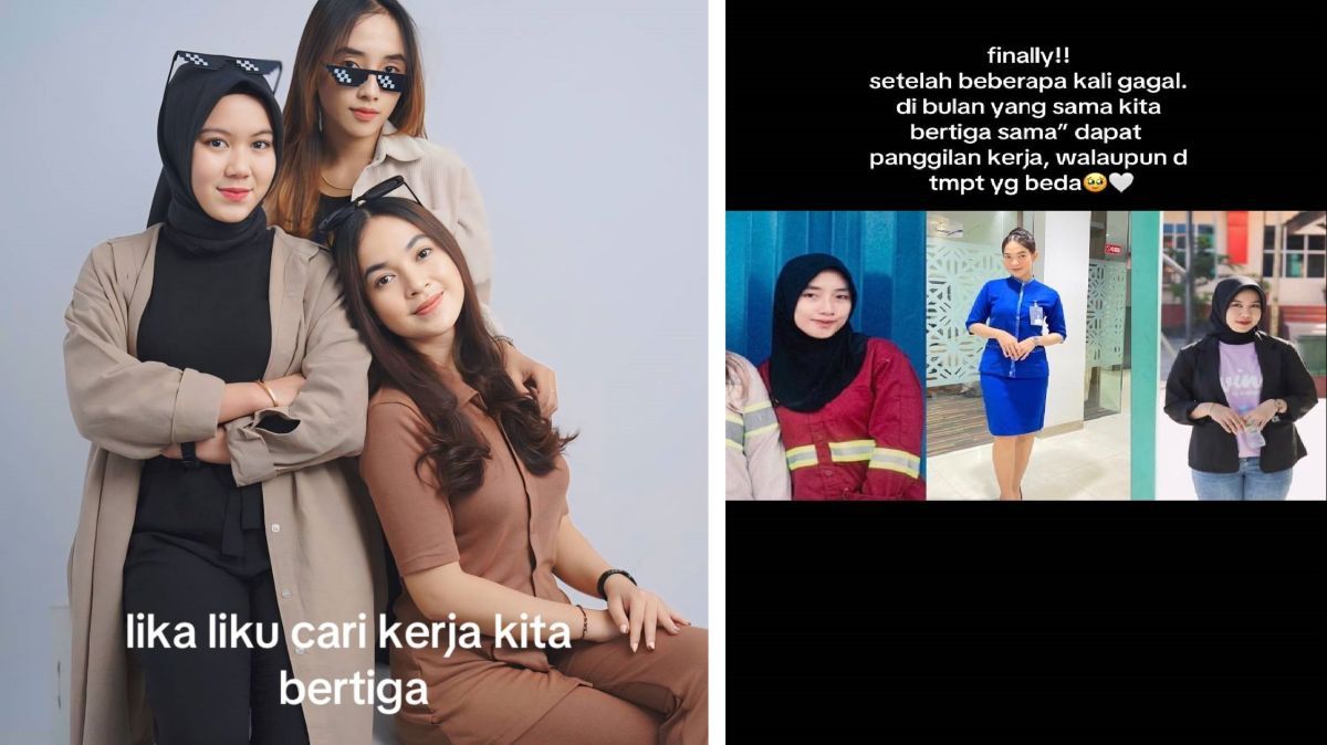 Viral Wanita Bagikan Pengalamannya Cari Pekerjaan dengan Dua Temannya, Penuh Lika-liku hingga Berujung Bahagia