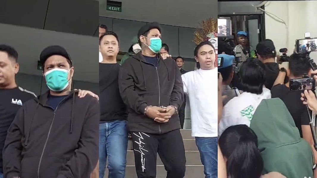 Jalani Tes Kesehatan, Ini Potret Virgoun & Teman Wanitanya Saat Digiring oleh Petugas, Tertunduk Lesu