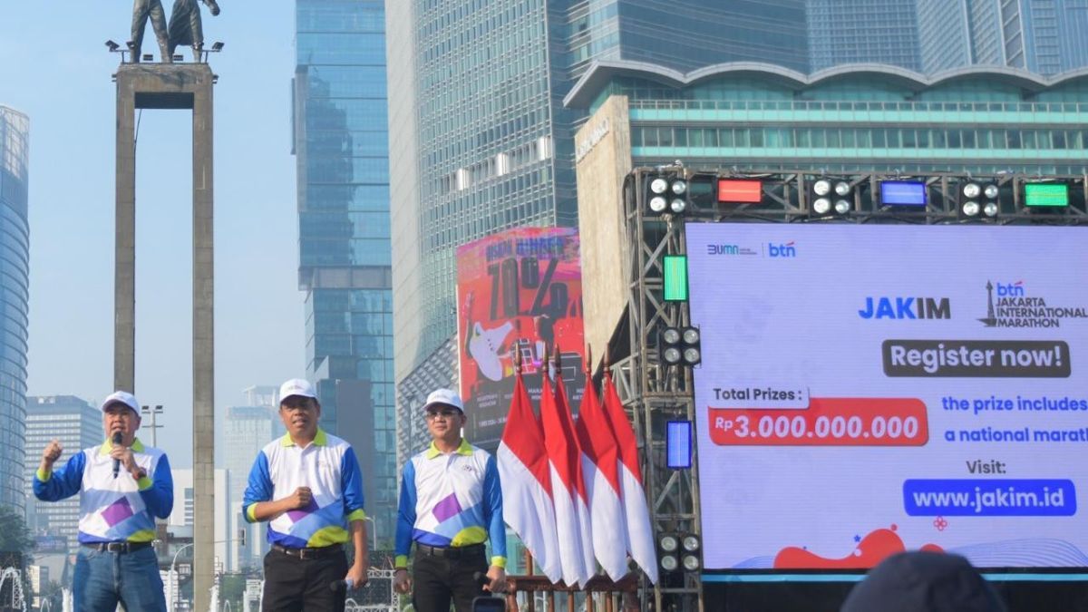 Besok Ada Jakarta International Marathon, Cek Rekayasa Lalu Lintas