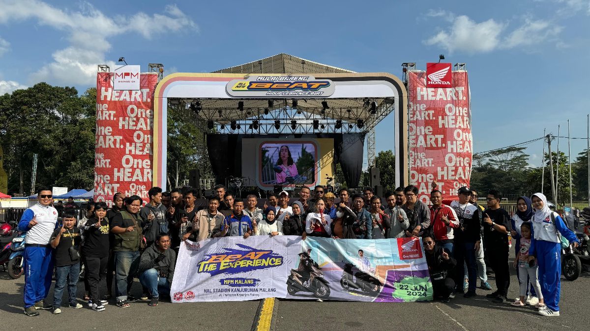 Komunitas Honda Malang Sambut Antusias Kehadiran All New Honda BeAT Lewat Ajang BeAT The Experience