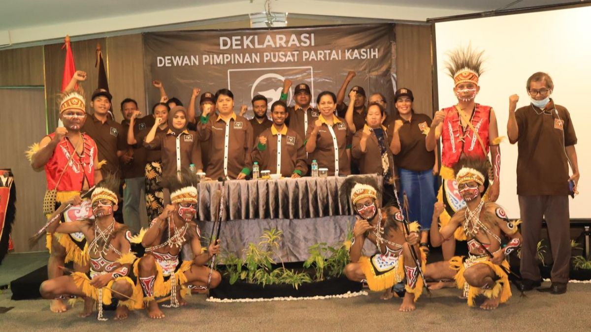 Kelompok Anak Muda asal Papua Deklarasi Partai Kasih, Ini Tujuannya