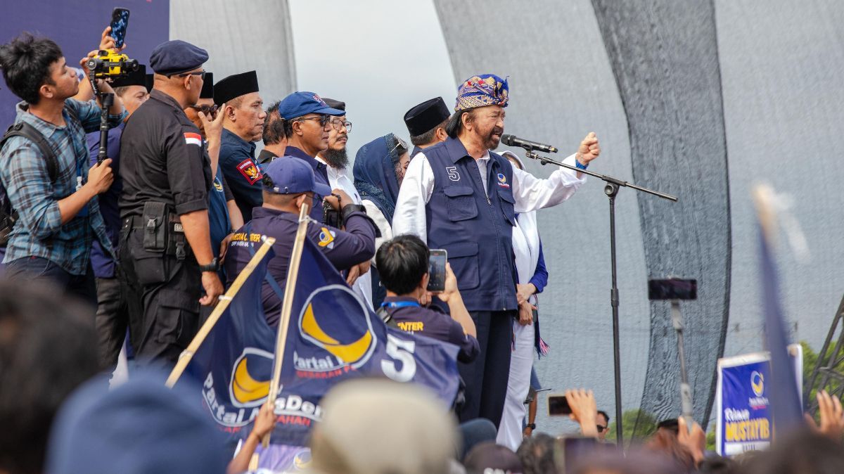 VIDEO: Pidato Menggelegar Surya Paloh Soal Ideologi Pancasila 