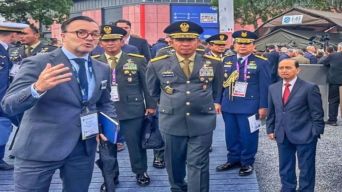 Panglima TNI Terbang ke Paris Diundang Panglima Perancis, Potret Gagahnya Bareng Tentara Bule Disorot