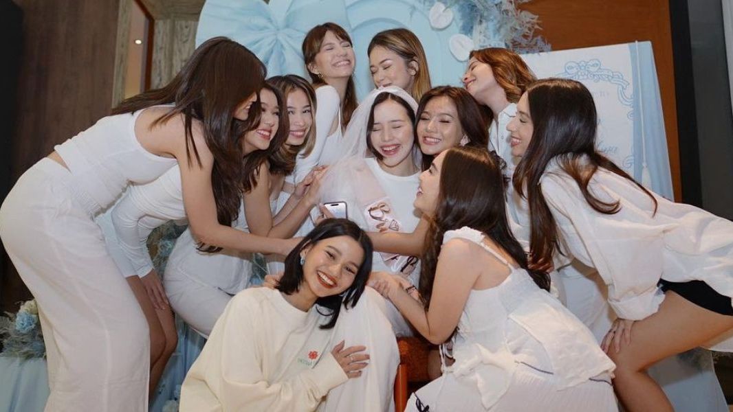 Deretan Seleb Bridesmaid Pernikahan Beby Tsabina, Dipenuhi Bidadari Cantik Salah Satunya Artis Thailand