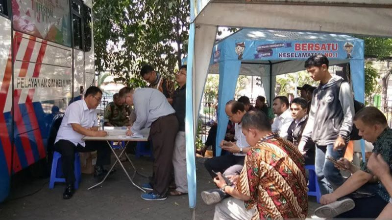 Catat, Lima Lokasi dan Waktu Layanan SIM Keliling di Jakarta Hari Ini