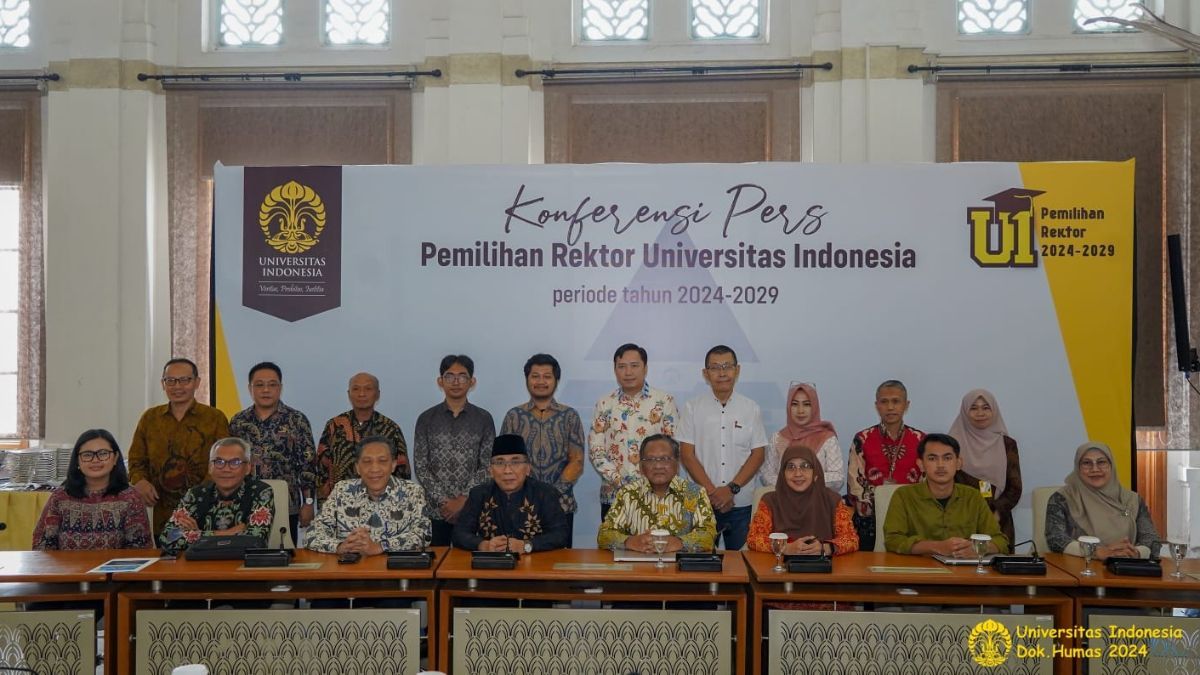 Majelis Wali Amanat UI Umumkan Pendaftaran Bakal Calon Rektor UI Periode 2024-2029