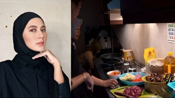 Luput Dari Sorotan, Intip Potret Dapur Kotor Paula Verhoeven yang Simpel Namun Serba Ada