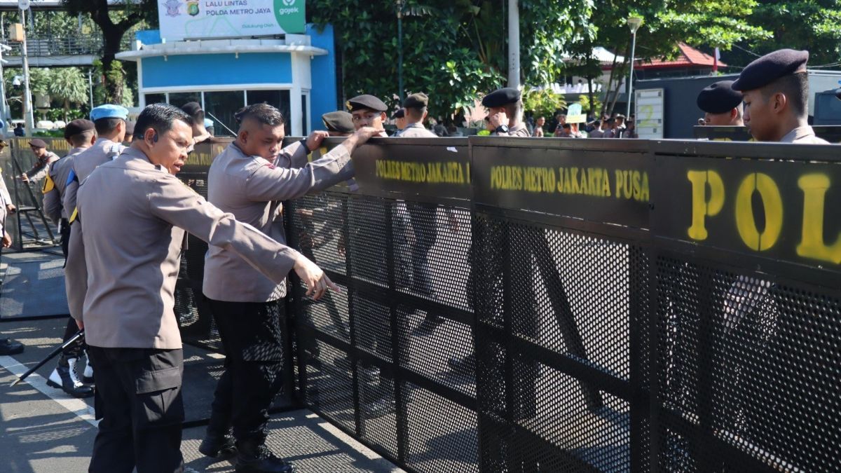 1.872 Personel Polri Amankan Demo Tolak Tapera