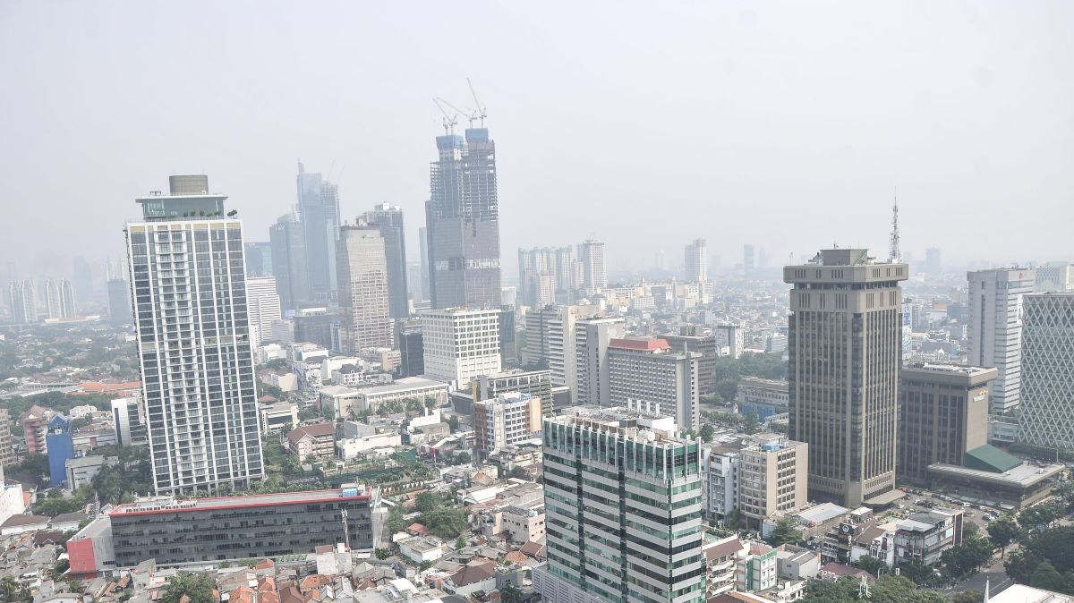 Jumat Pagi, Kualitas Udara Jakarta Tidak Sehat