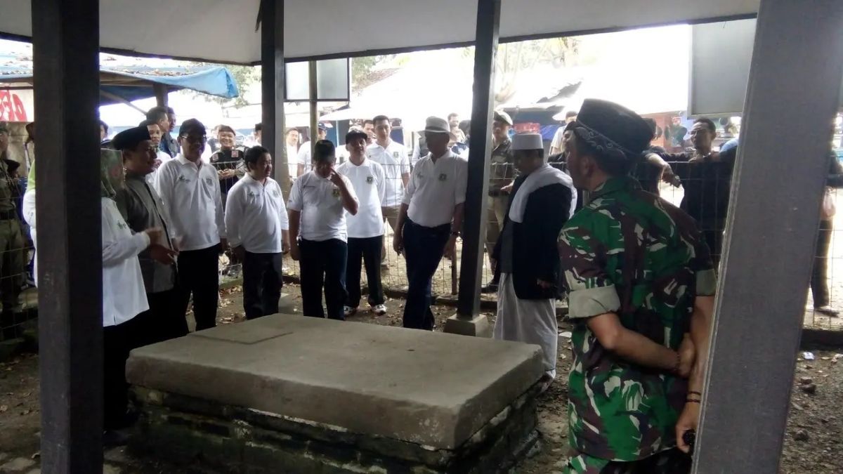 Melihat Watu Gilang, Batu Bersejarah Tempat Penobatan Raja Banten yang Penuh Misteri