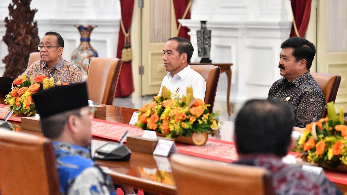 Ini yang Dibahas Jokowi Bareng Pimpinan MPR saat Bertemu di Istana