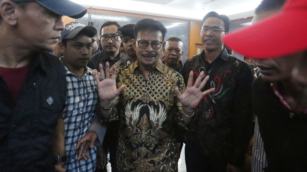 SYL Tak Terima Dituntut 12 Tahun Penjara: Tindakan Saya Bukan untuk Kepentingan Pribadi