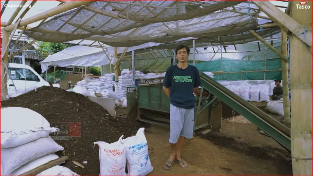 Sulap Kotoran Ternak Jadi Pupuk Bernilai Ekonomi Tinggi, Pria Asal Sleman Ini Menghasilkan Rp40 Juta per Bulan