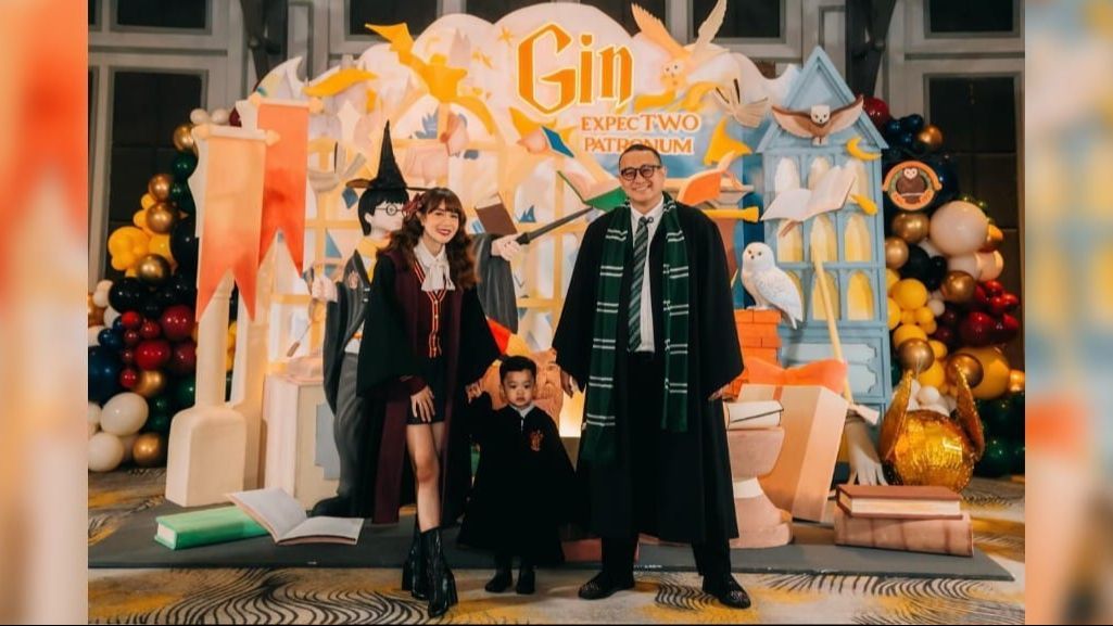 Bertema 'Harry Potter', Intip Foto-foto Keseruan Gin Anak Gilang Dirga di Momen Ultah ke-2