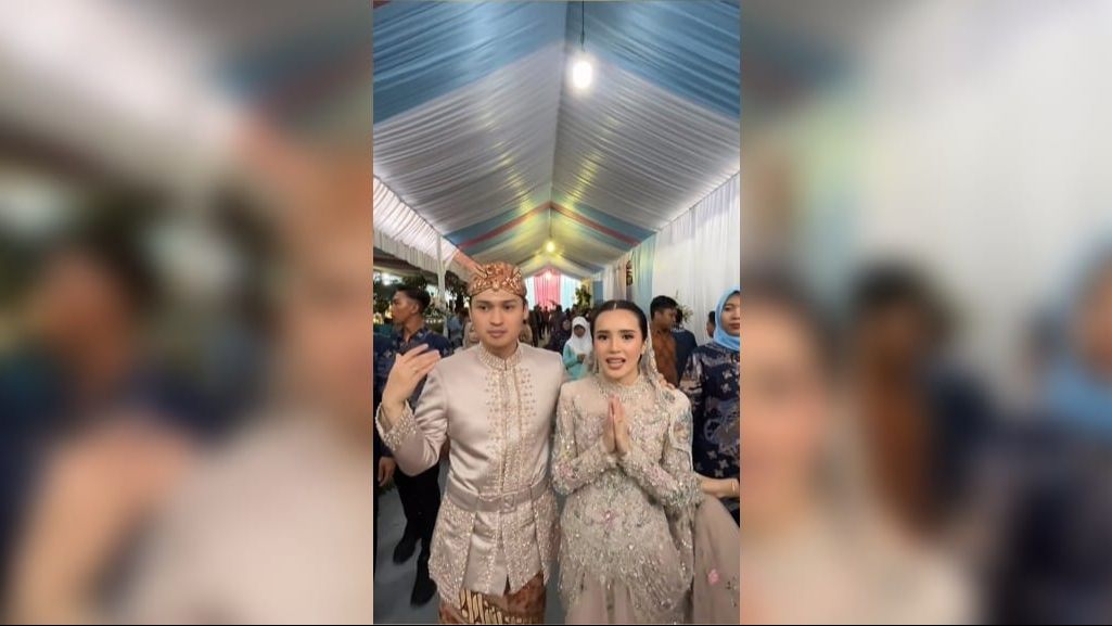 Foto-foto Acara Ngunduh Mantu Pernikahan Beby Tsabina - Rizki Natakusumah yang Digelar Mewah, Dihadiri Kaesang & Erina Gudono