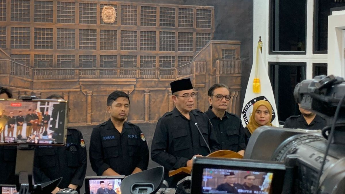 KPU: Cagub dan Cawagub Harus Genap Berusia 30 Tahun pada Tanggal 1 Januari 2025