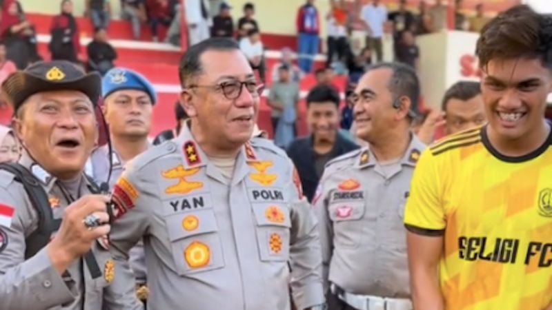 Ramadhan Sananta Cetak Gol saat Jenderal Polisi Hadir di Pertandingan HUT Bhayangkara, Dijanjikan Hadiah Langsung Senyum Bahagia