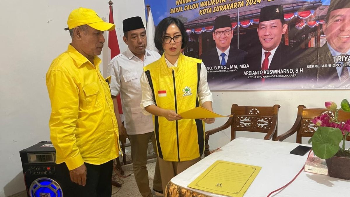 Putri Akbar Tandjung Daftar Bacalon Wali Kota Solo ke Gerindra dan PSI